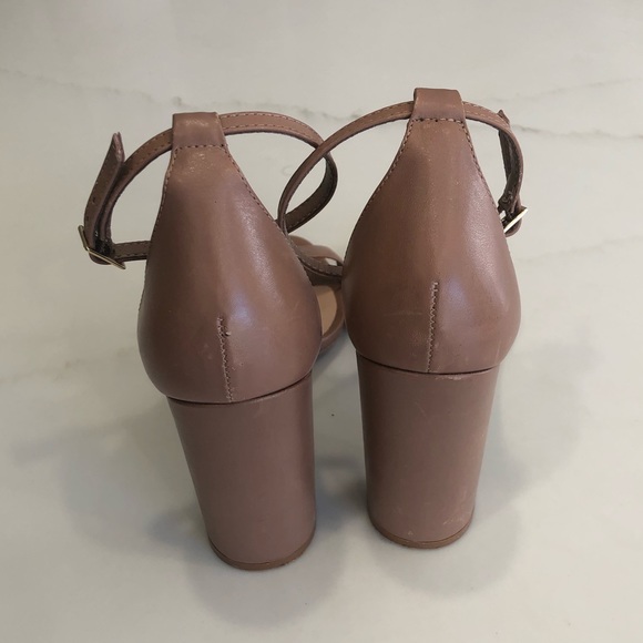 Aldo Nude Strap Heels (4” Heel) - Picture 6 of 10